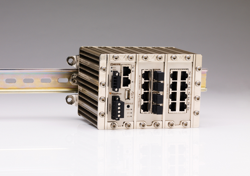 Коммутатор для промышленной сети Ethernet компании Westermo уменьшает напряжение для ABB Force Measurement